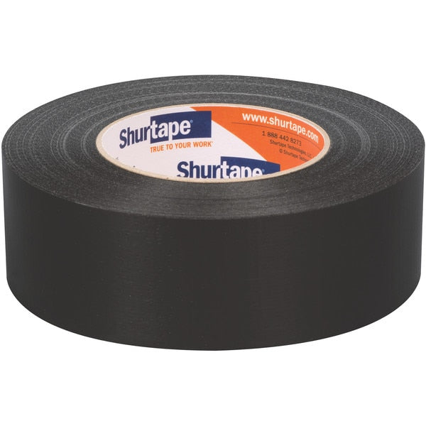 Duct Tape, 55m L, Adhesion 131 oz/in, Black
