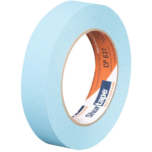 Masking Tape, 24mm X 55m Lt. Blue, PK36