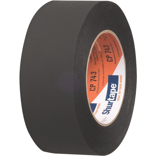 Masking Tape, Black, Dia., PK24