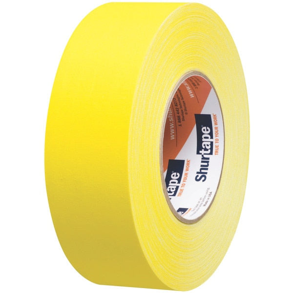 Gaffers Tape, 48mm x 50m, Yellow, PK24