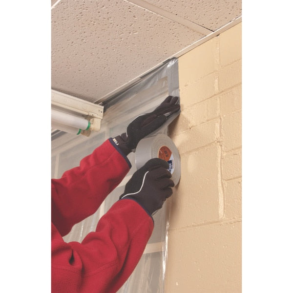 Duct Tape, 55m L, Adhesion 71 oz./in, Black