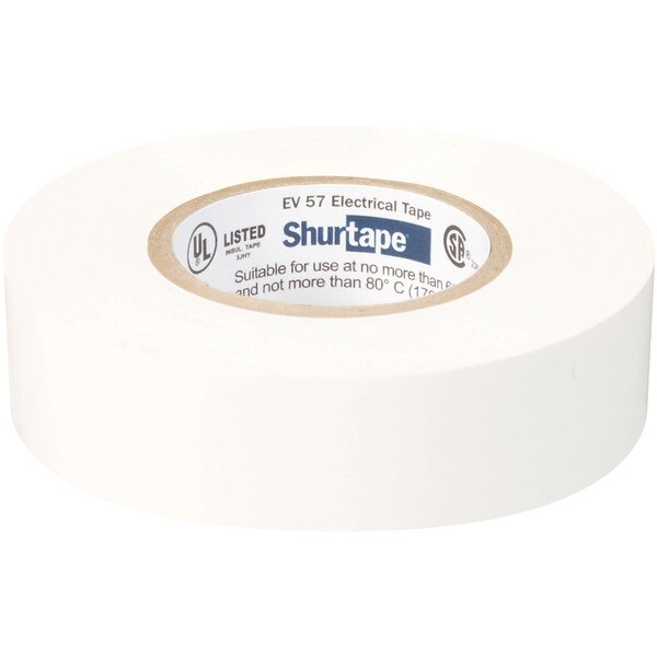 Electrical Tape, White, 3/4