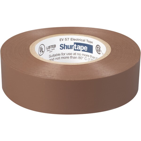 Electrical Tape, Brown, 3/4