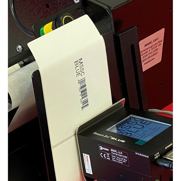 Electric Label Dispenser w/Coding Printr