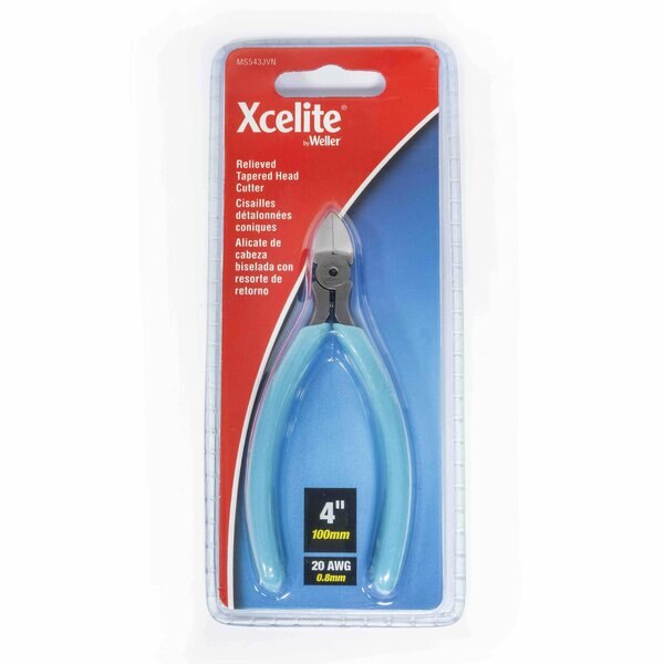 4 in Diagonal Cutting Plier Flush Cut Pointed Nose Uninsulated