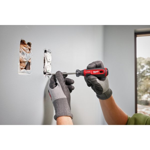 6 in. #3 Phillips Cushion Grip Screwdriver (Made in USA)