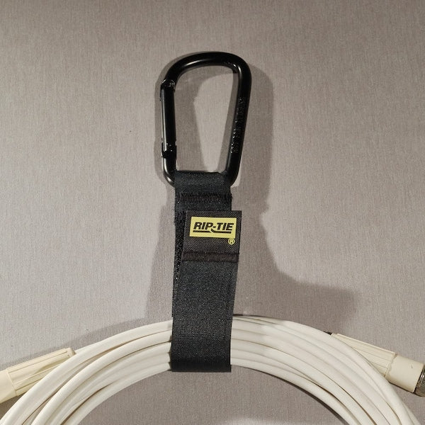 Back-to-Back Strap, No Adhesive, 6 in, 1 in Wd, Red, 5 PK