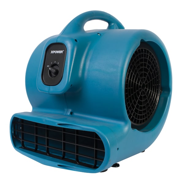 1 HP, 3600 CFM, 8.5 Amps, 4 Positions, 3 Speeds Air Mover