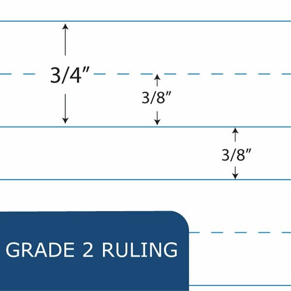 Case of Blue Marble Comp Notebooks, Grade 2 Ruled, 50 sht, 9.75