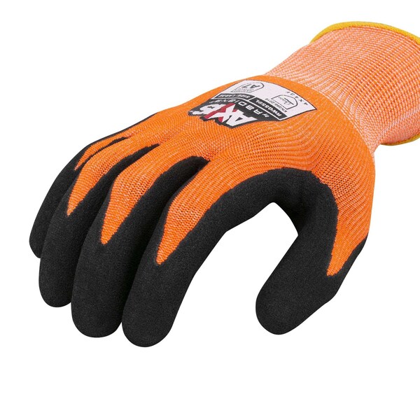 Cut Resistant Coated Gloves, A6 Cut Level, Nitrile, XS, 1 PR