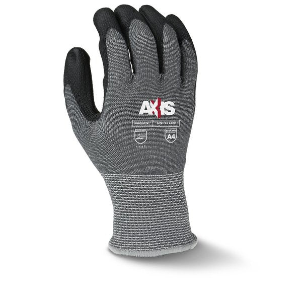 Cut Resistant Coated Gloves, A4 Cut Level, Polyurethane, M, 1 PR