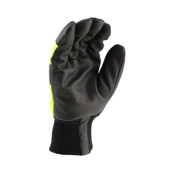 Hi-Vis Cold Protection Gloves, Thermal Lining, XL