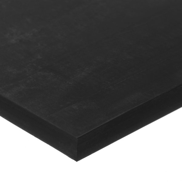 SBR Rubber Sheet w Adhesive, 60A, 1/8
