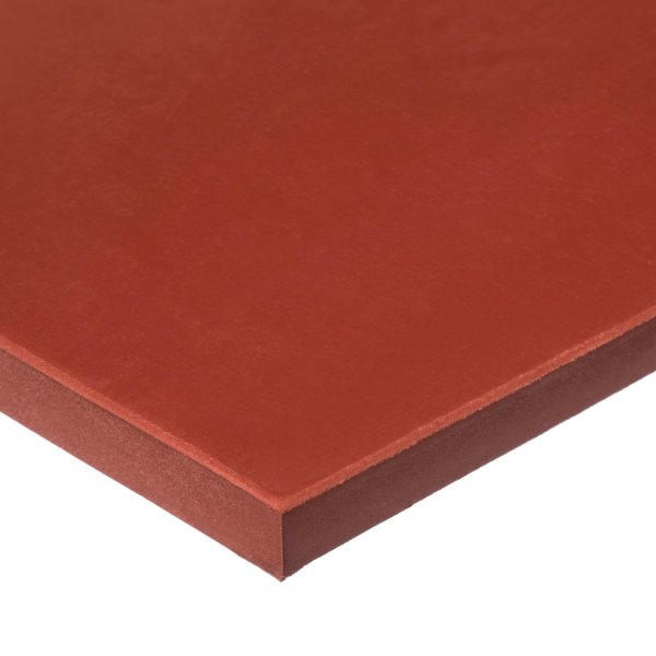 Silicone Rubber Sheet No Adhesive, 60A, 1/32