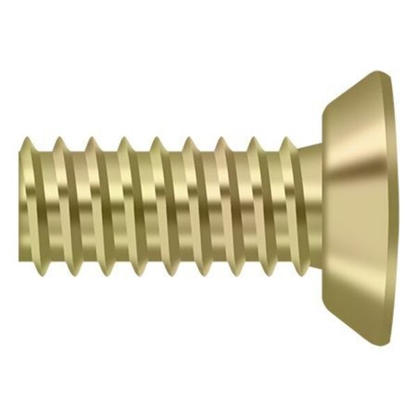 #10 x 1/2 in Machine Screw, Zinc Plated Steel