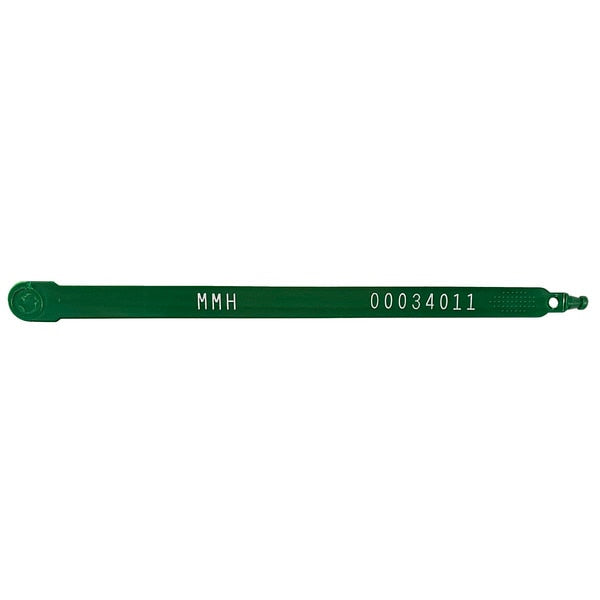 Security Truck Seals, Green, PK1000