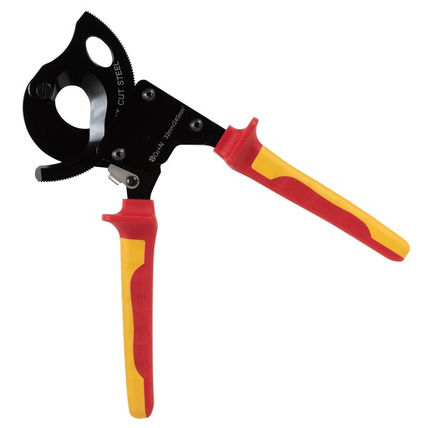 VDE 1000V Insulated Ratchet Cable Cutter