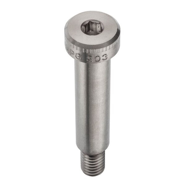 Shoulder Screw, 3A Thr Sz, 5/8 Thr Lg, 2 in Shoulder Lg, 18-8 Stainless Steel