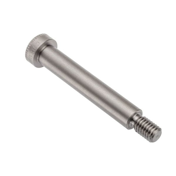 Shoulder Screw, 3A Thr Sz, 5/8 Thr Lg, 2-3/4 in Shoulder Lg, 18-8 Stainless Steel