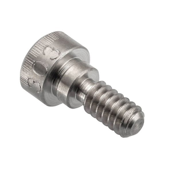 Shoulder Screw, 3A Thr Sz, 3/8 Thr Lg, 1/8 in Shoulder Lg, 18-8 Stainless Steel