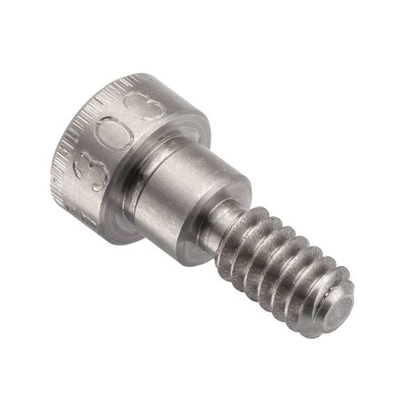 Shoulder Screw, 3A Thr Sz, 3/8 Thr Lg, 3/16 in Shoulder Lg, 18-8 Stainless Steel