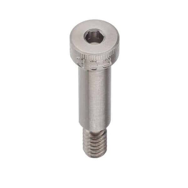 Shoulder Screw, 3A Thr Sz, 3/8 Thr Lg, 3/4 in Shoulder Lg, 18-8 Stainless Steel