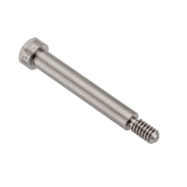 Shoulder Screw, 3A Thr Sz, 3/8 Thr Lg, 1-1/2 in Shoulder Lg, 18-8 Stainless Steel