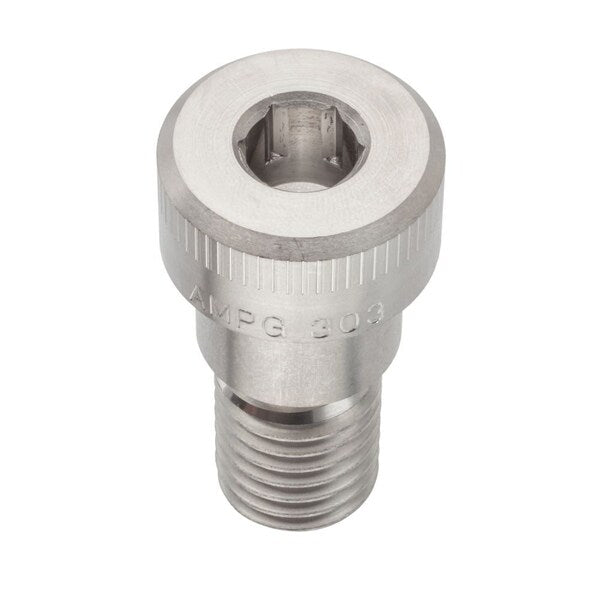 Shoulder Screw, 3A Thr Sz, 7/8 Thr Lg, 1/2 in Shoulder Lg, 18-8 Stainless Steel