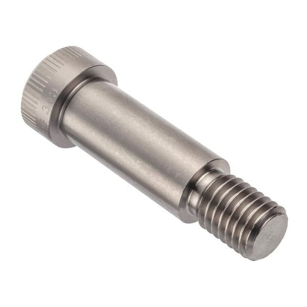 Shoulder Screw, 3A Thr Sz, 7/8 Thr Lg, 1-3/4 in Shoulder Lg, 18-8 Stainless Steel