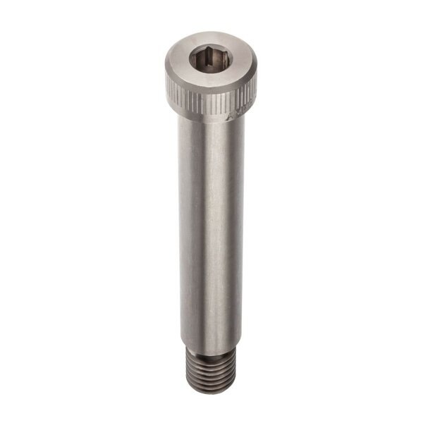Shoulder Screw, 3A Thr Sz, 7/8 Thr Lg, 4 in Shoulder Lg, 18-8 Stainless Steel