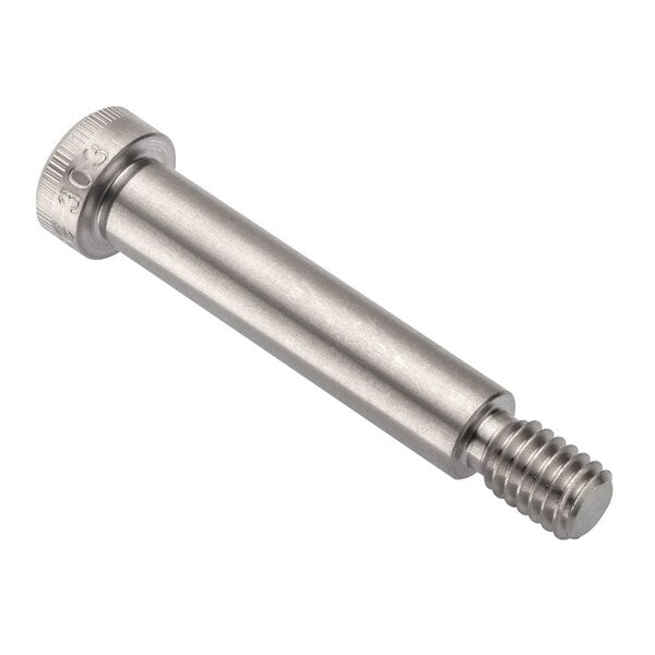 Shoulder Screw, 3A Thr Sz, 1/2 Thr Lg, 1-3/4 in Shoulder Lg, 18-8 Stainless Steel