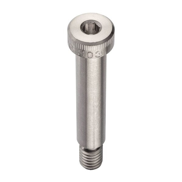 Shoulder Screw, 3A Thr Sz, 1/2 Thr Lg, 1-3/4 in Shoulder Lg, 18-8 Stainless Steel