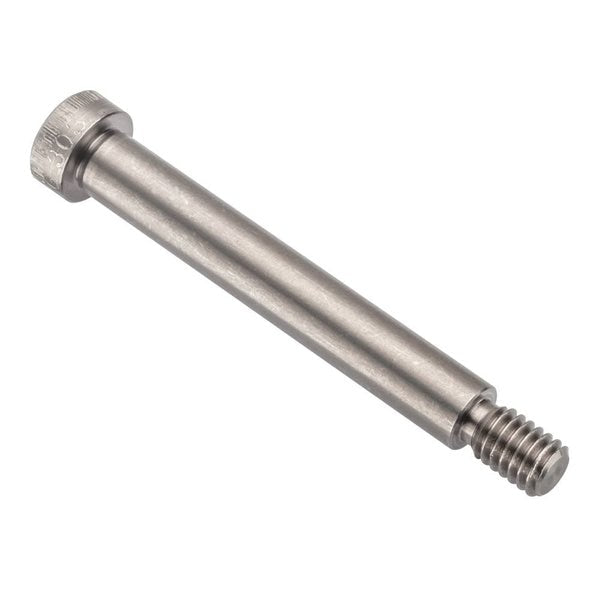 Shoulder Screw, 3A Thr Sz, 1/2 Thr Lg, 2-1/2 in Shoulder Lg, 18-8 Stainless Steel