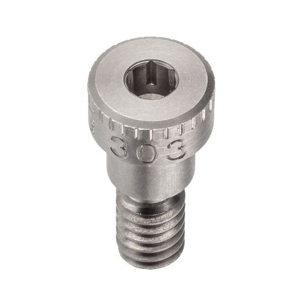 Shoulder Screw, 3A Thr Sz, 7/16 Thr Lg, 1/4 in Shoulder Lg, 18-8 Stainless Steel