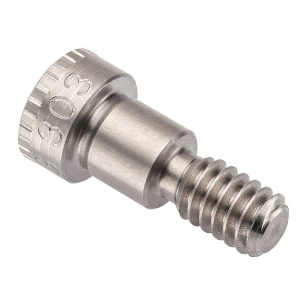 Shoulder Screw, 3A Thr Sz, 7/16 Thr Lg, 5/16 in Shoulder Lg, 18-8 Stainless Steel