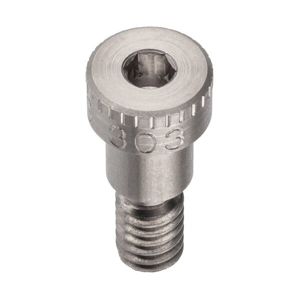 Shoulder Screw, 3A Thr Sz, 7/16 Thr Lg, 5/16 in Shoulder Lg, 18-8 Stainless Steel