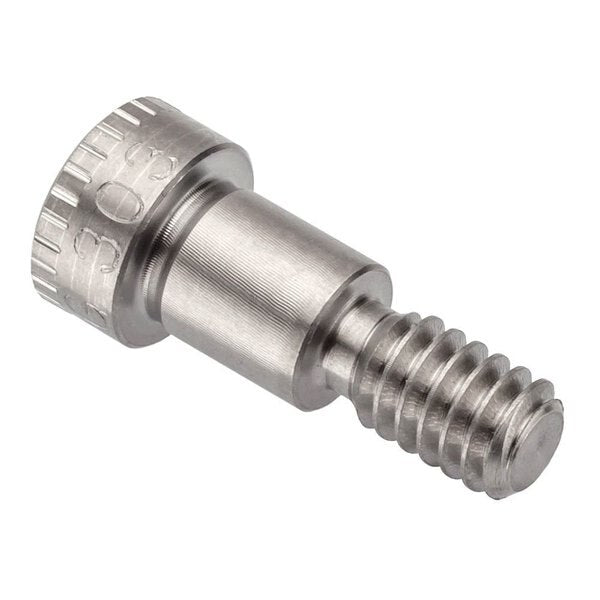 Shoulder Screw, 3A Thr Sz, 7/16 Thr Lg, 3/8 in Shoulder Lg, 18-8 Stainless Steel