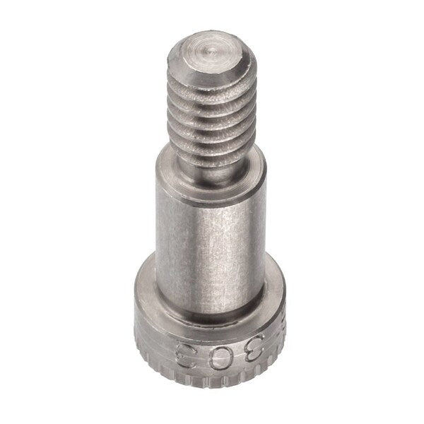 Shoulder Screw, 3A Thr Sz, 7/16 Thr Lg, 1/2 in Shoulder Lg, 18-8 Stainless Steel