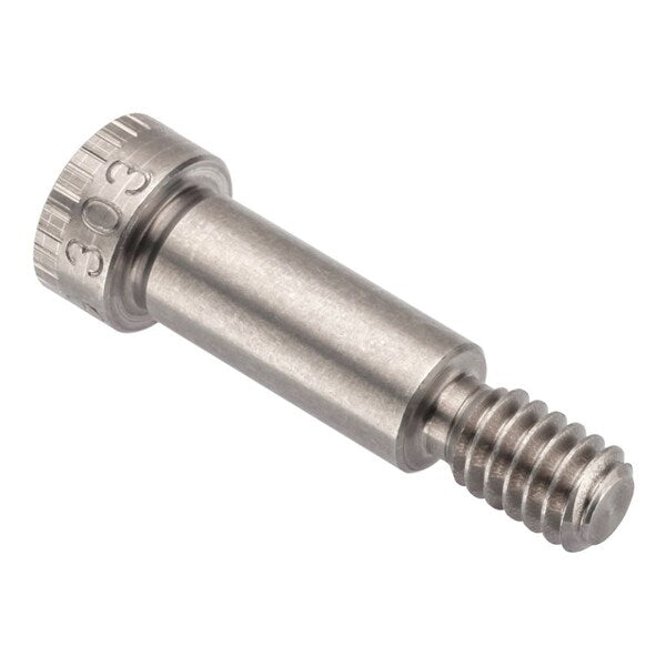 Shoulder Screw, 3A Thr Sz, 7/16 Thr Lg, 3/4 in Shoulder Lg, 18-8 Stainless Steel