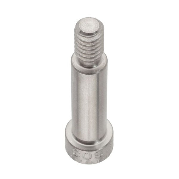 Shoulder Screw, 3A Thr Sz, 7/16 Thr Lg, 1 in Shoulder Lg, 18-8 Stainless Steel
