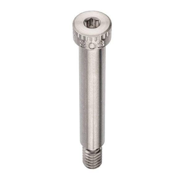 Shoulder Screw, 3A Thr Sz, 7/16 Thr Lg, 1-3/4 in Shoulder Lg, 18-8 Stainless Steel