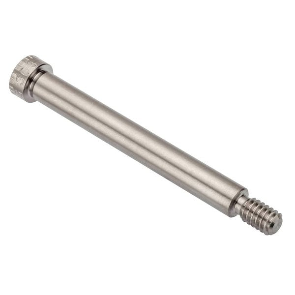 Shoulder Screw, 3A Thr Sz, 7/16 Thr Lg, 2-1/2 in Shoulder Lg, 18-8 Stainless Steel