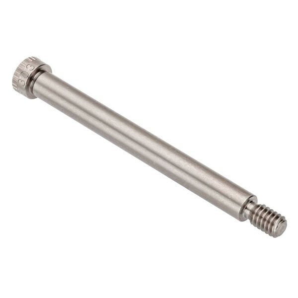 Shoulder Screw, 3A Thr Sz, 7/16 Thr Lg, 3 in Shoulder Lg, 18-8 Stainless Steel