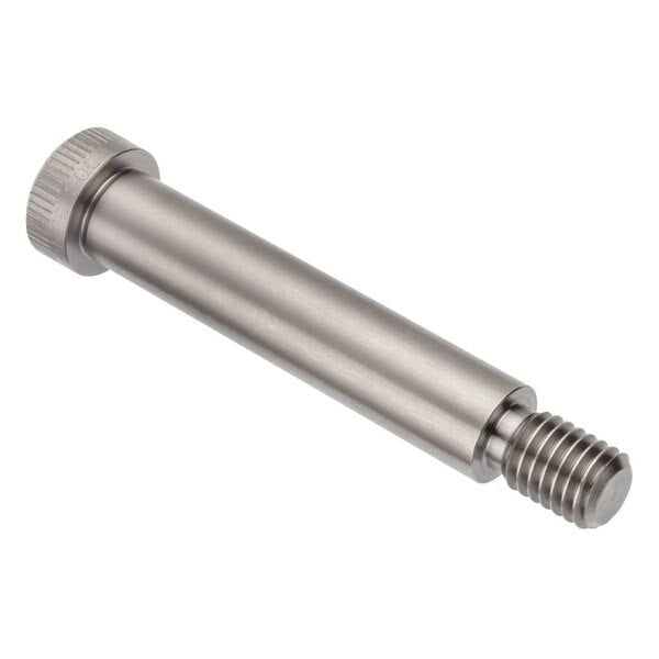Shoulder Screw, 3A Thr Sz, 3/4 Thr Lg, 3 in Shoulder Lg, 18-8 Stainless Steel