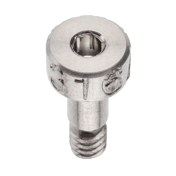 Shoulder Screw, 3A Thr Sz, 5/32 Thr Lg, 3/16 in Shoulder Lg, 316 Stainless Steel