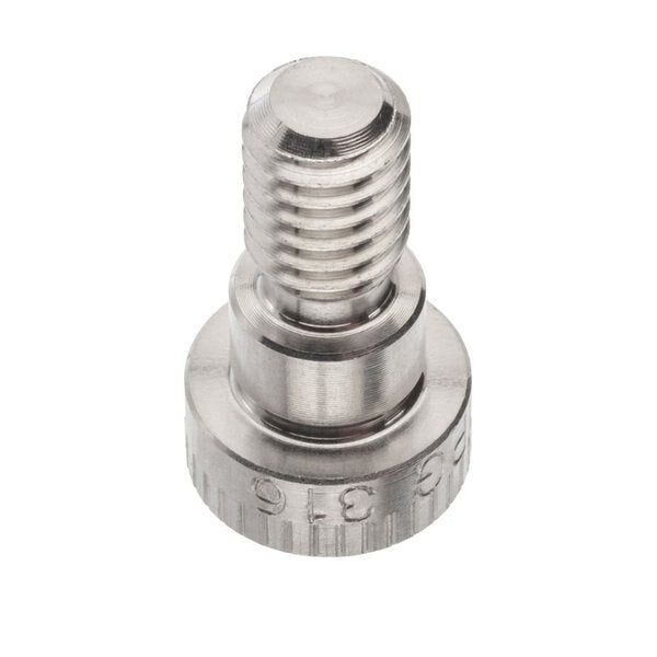 Shoulder Screw, 3A Thr Sz, 1/2 Thr Lg, 1/4 in Shoulder Lg, 316 Stainless Steel