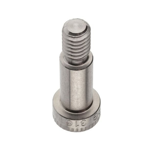 Shoulder Screw, 3A Thr Sz, 1/2 Thr Lg, 3/4 in Shoulder Lg, 316 Stainless Steel