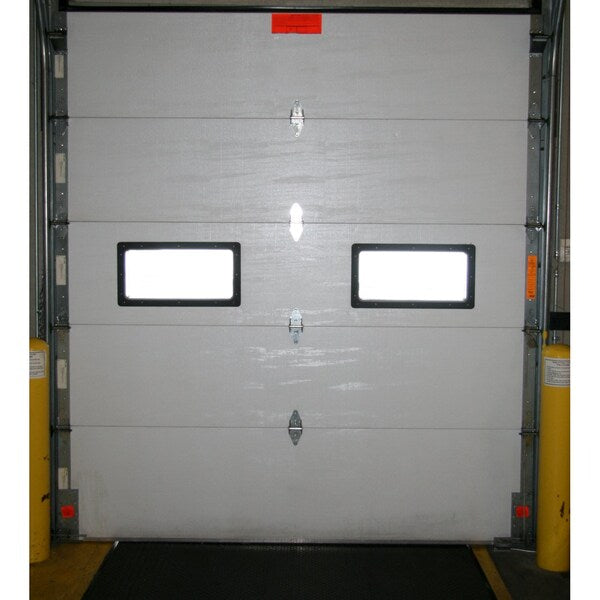 Dock Door Embossed Wht Glvnzd Stl, Painte