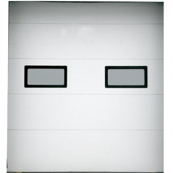 Dock Door Embossed Wht Glvnzd Stl, Painte