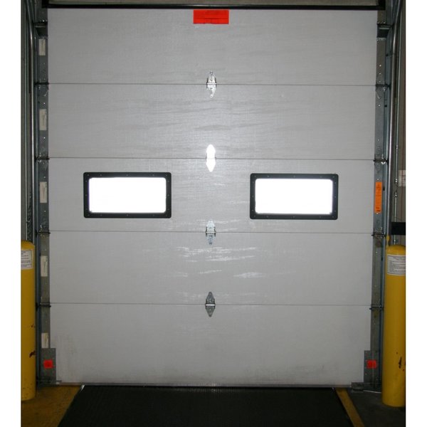 Dock Door Embossed Wht Glvnzd Stl, Painte